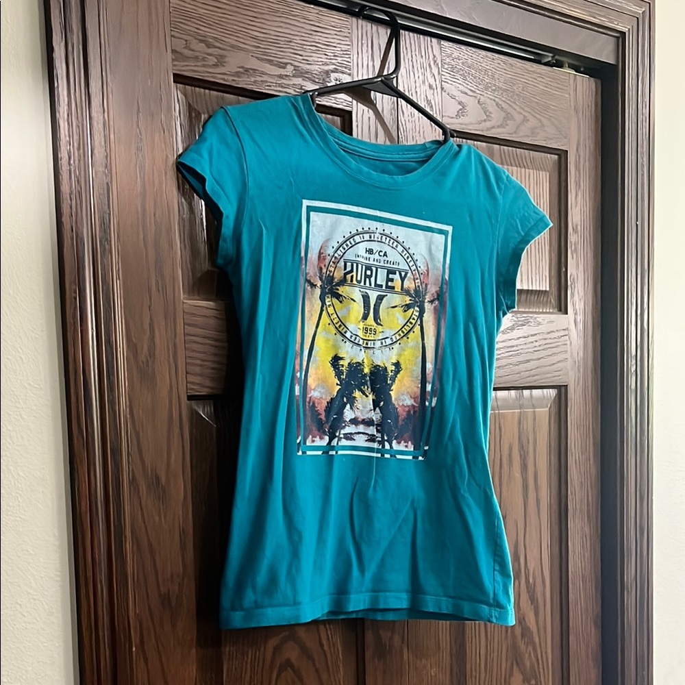 Hurley Blue Graphic Tee